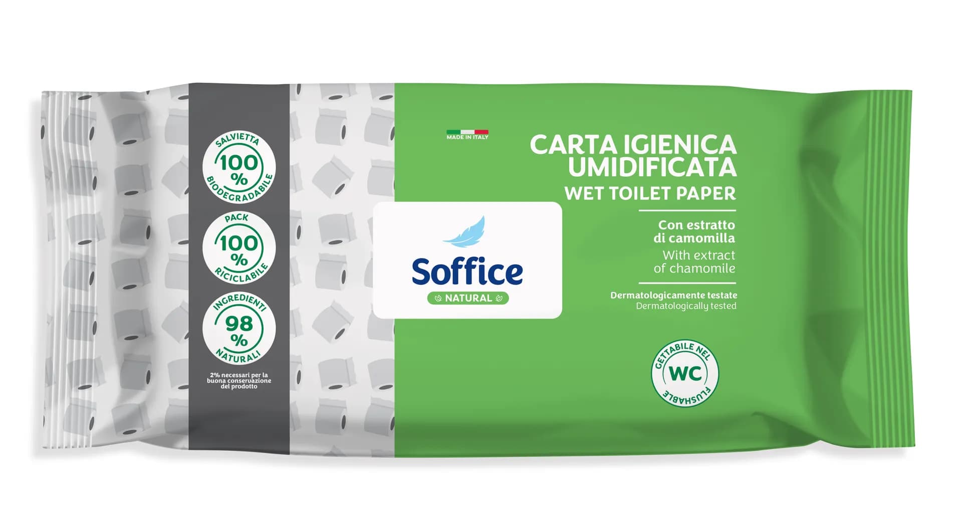 CARTA IGIENICA UMIDIFICATA WC - 80 PZ
